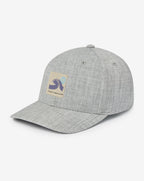 Aloha Shirts Snapback Hat- Heather Grey - BeachToBlvd