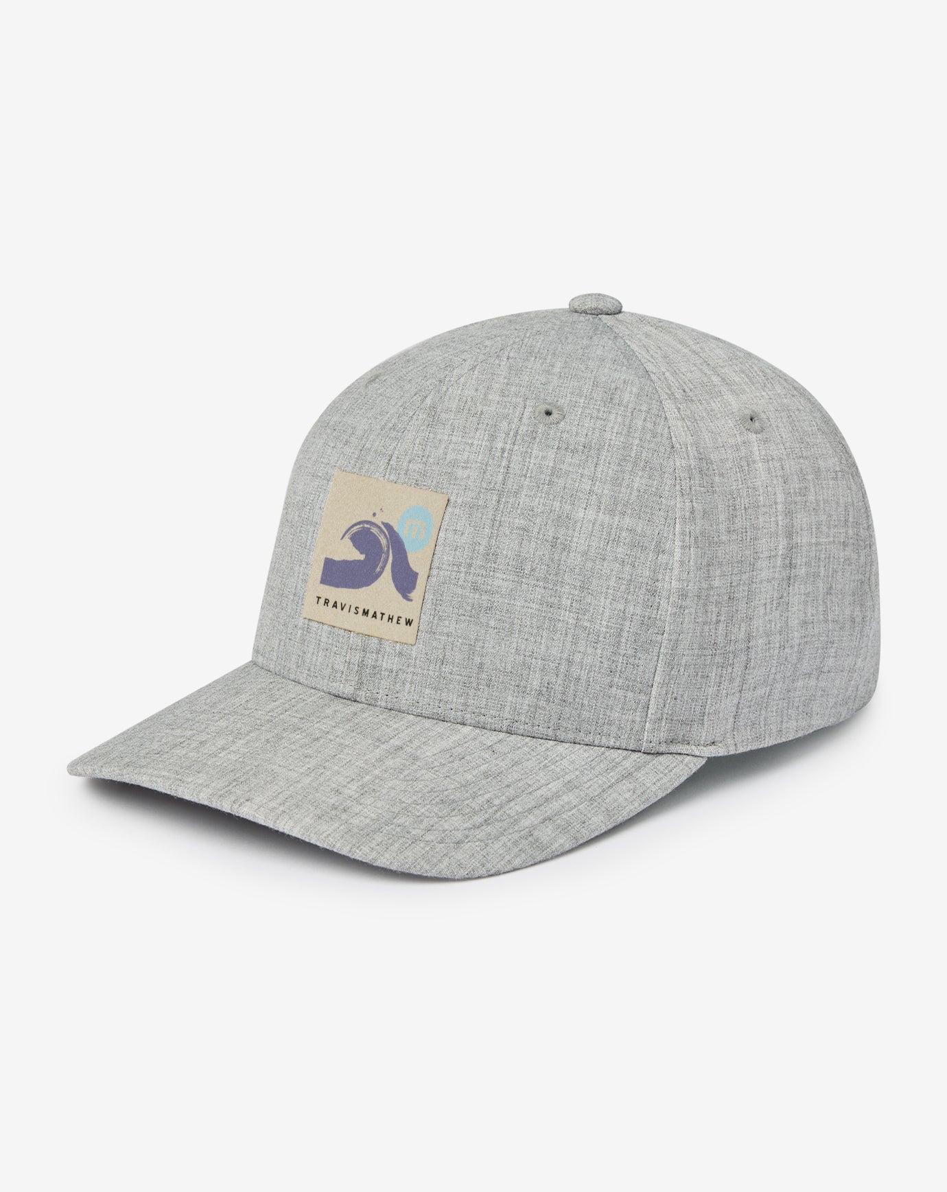 Aloha Shirts Snapback Hat- Heather Grey