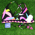 Trina Turk Reversible Halter Swim Top