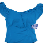 Trina Turk TT8BF11 Off the Shoulder One-Piece Swimsuit- Blue or Red