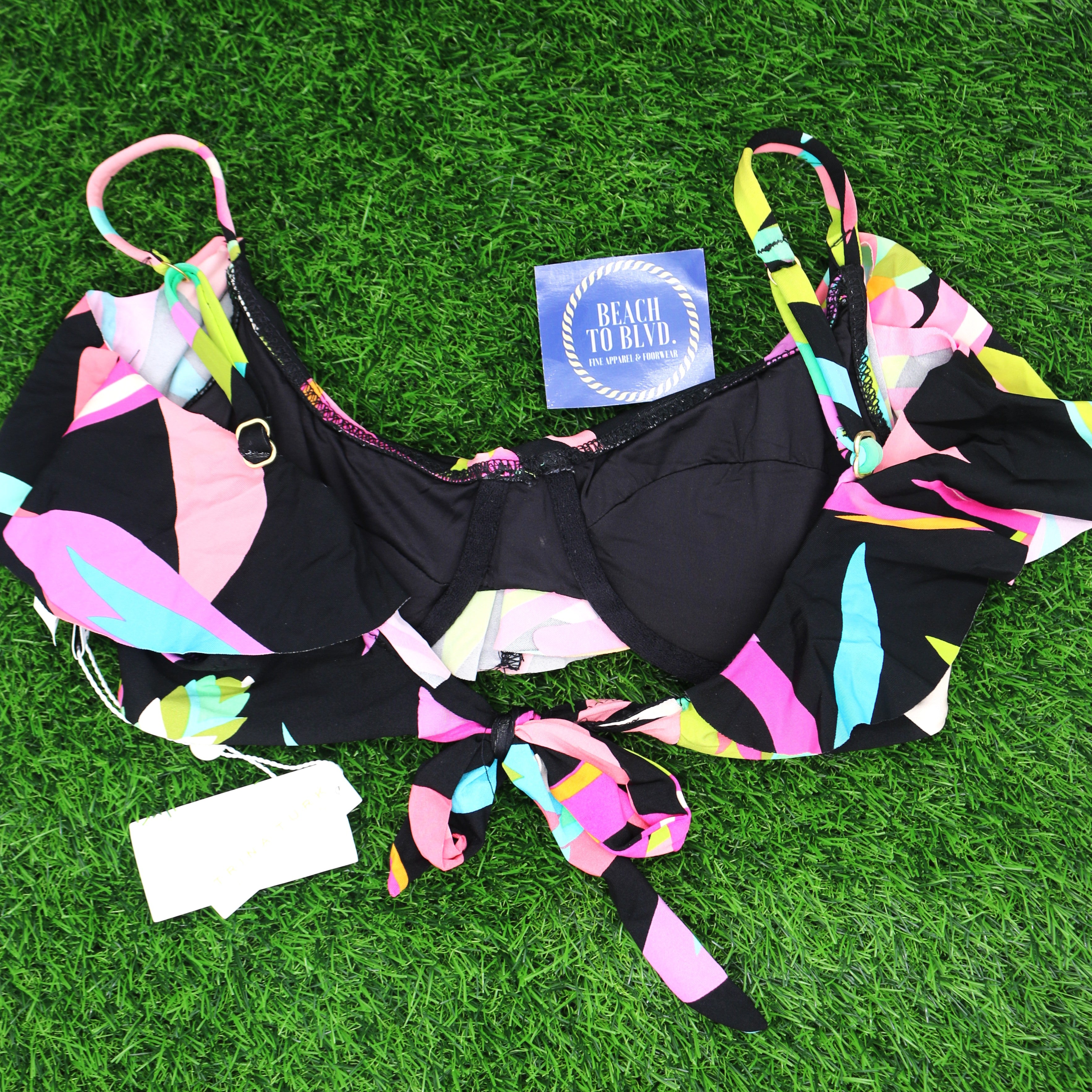 Trina Turk Birds Of Paradise Underwire Bikini Swim Top
