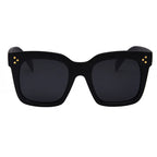 I-SEA Waverly Women's Polarized Sunglasses -  Matte Black Frame/ Smoke Lens