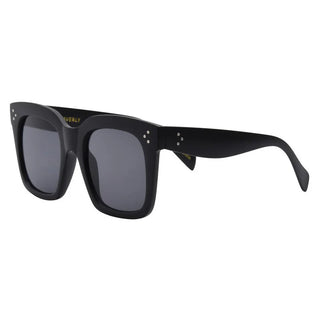 I-SEA Waverly Women's Polarized Sunglasses -  Matte Black Frame/ Smoke Lens