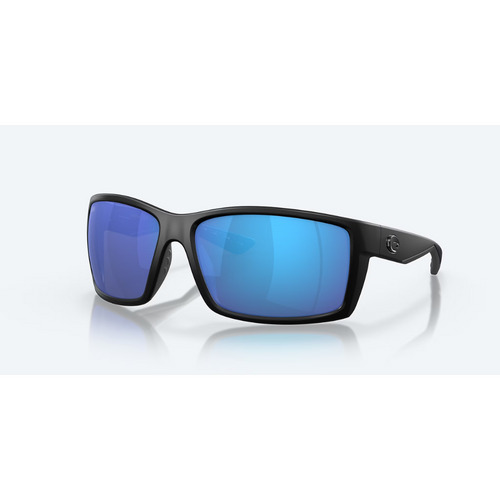 Costa Sunglasses Reefton - Blackout Frame w\ Blue Mirror Lens - BeachToBlvd