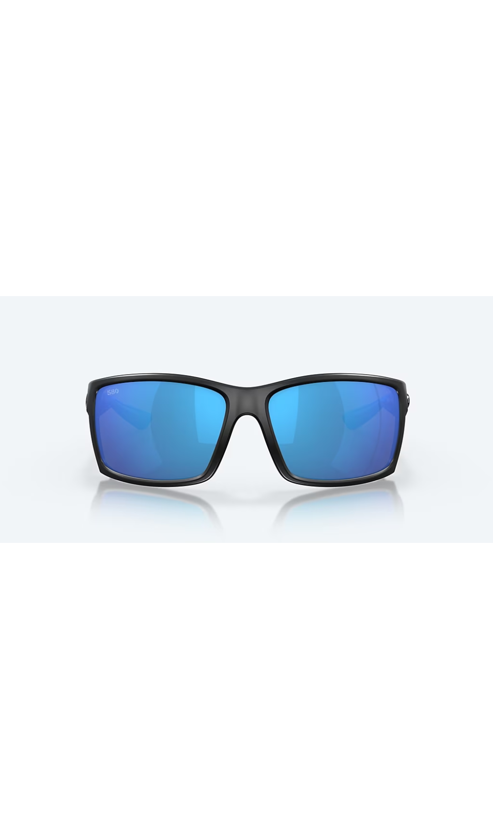Costa Sunglasses Reefton - Blackout Frame w\ Blue Mirror Lens - BeachToBlvd