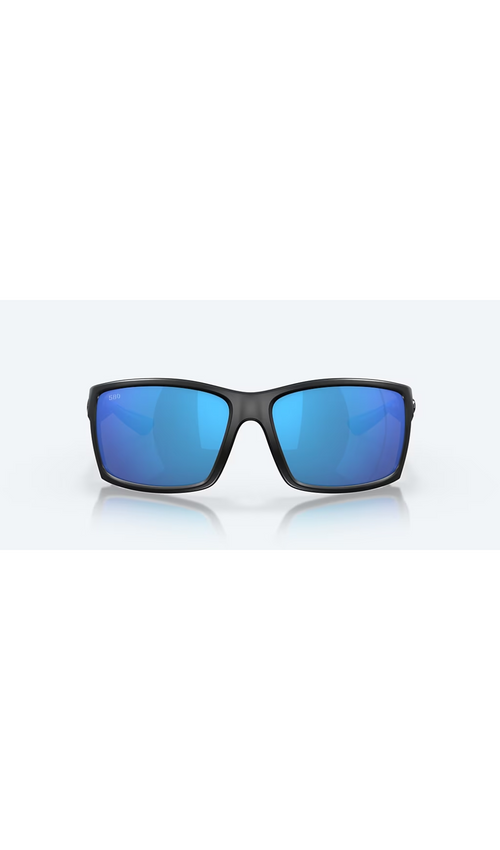 Costa Sunglasses Reefton - Blackout Frame w\ Blue Mirror Lens - BeachToBlvd