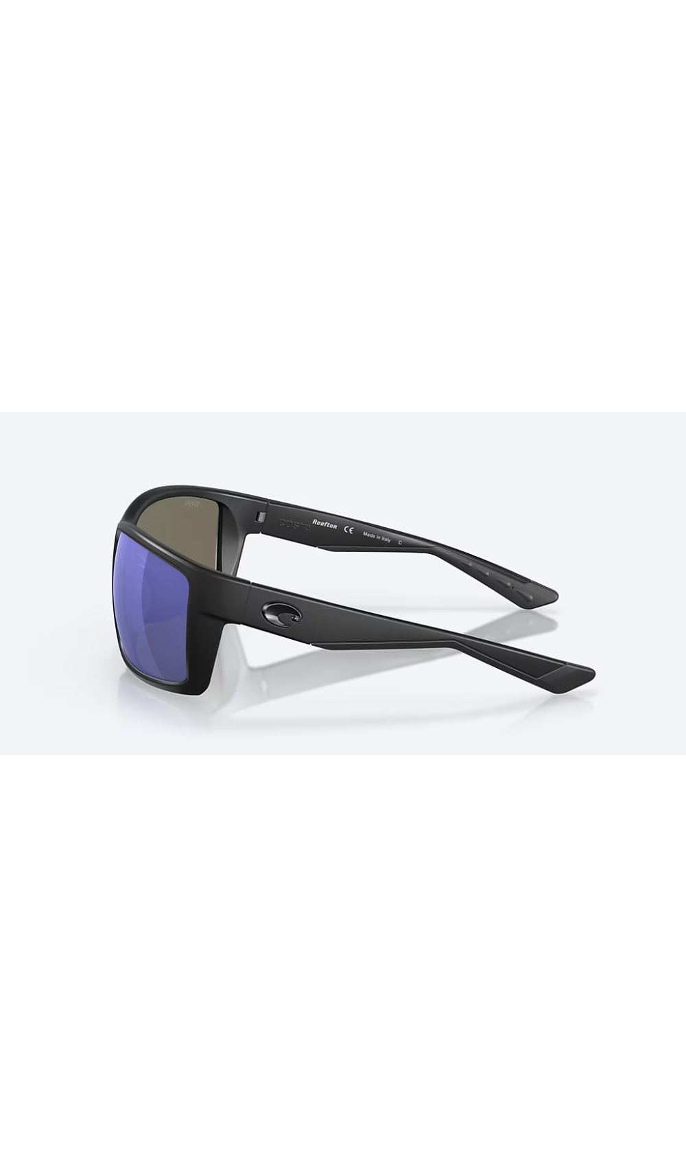 Costa Sunglasses Reefton - Blackout Frame w\ Blue Mirror Lens - BeachToBlvd