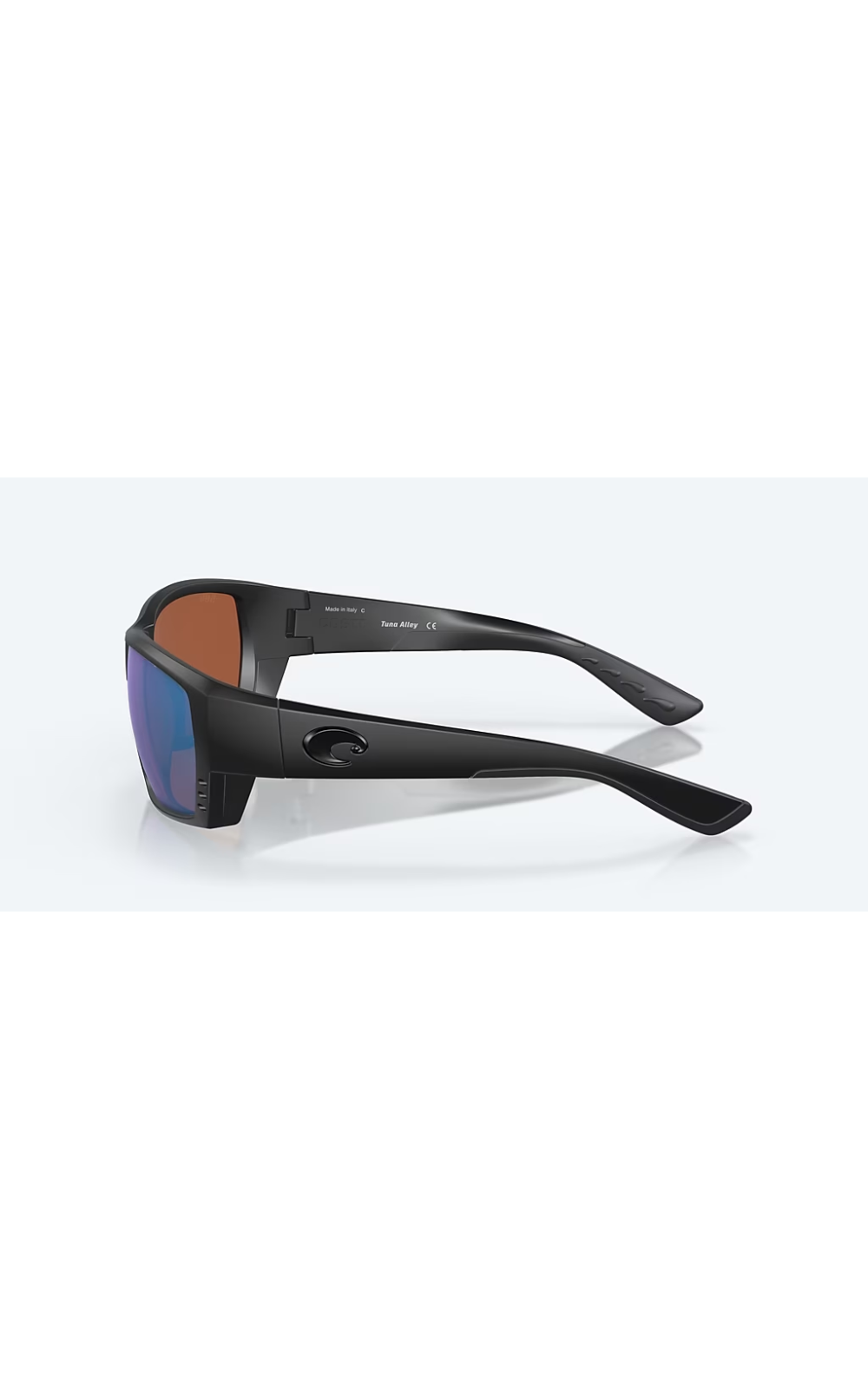 Costa Sunglasses Tuna Alley - Black Frame w\ Green Mirror Lens - BeachToBlvd