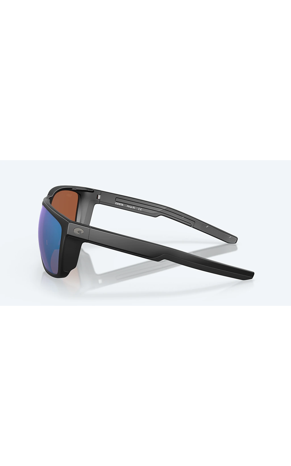 Costa Sunglasses Ferg - Matte Black Frame W/ Green Mirror Lens - BeachToBlvd