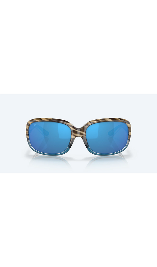 Costa Sunglasses Gannet - Shinny Wahoo Frame w\ Blue Mirror Lens