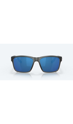 Costa Sunglasses Paunch - Matte Smoke Frame w\ Blue Mirror Lens - BeachToBlvd