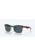 Costa Sunglasses Anaa - Shiny Retro Tortoise Frame w\ Gray Lens - BeachToBlvd