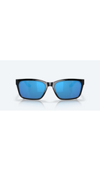 Costa Sunglasses Palmas - Black Frame w\ Blue Mirror Lens - BeachToBlvd
