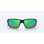 Costa Sunglasses Tuna Alley Pro - Black Frame W/ Green Mirror Lens - BeachToBlvd