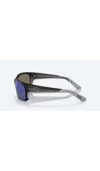 Costa Sunglasses Jose Pro Matte Black Frame w\ Blue Mirror Lens - BeachToBlvd