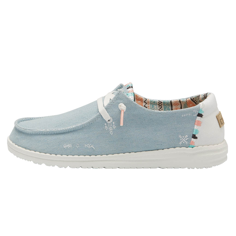 Heydude Wendy Boho Light Denim Women's Shoes