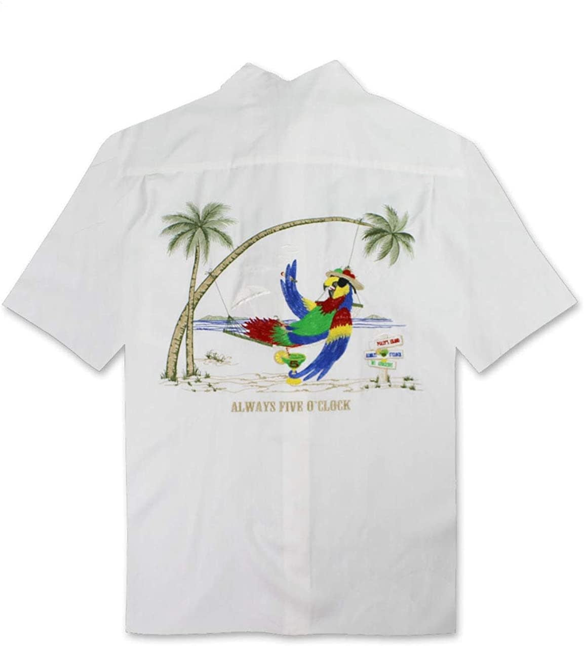 Bamboo Cay 5 O'Clock Men's Camp Shirt Wb5000