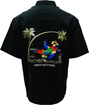 Bamboo Cay 5 O'Clock Men's Camp Shirt Wb5000