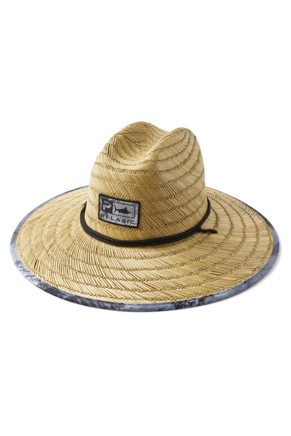 Pelagic Baja Gyotaku Full-Brimmed Straw Sun Protection Hat