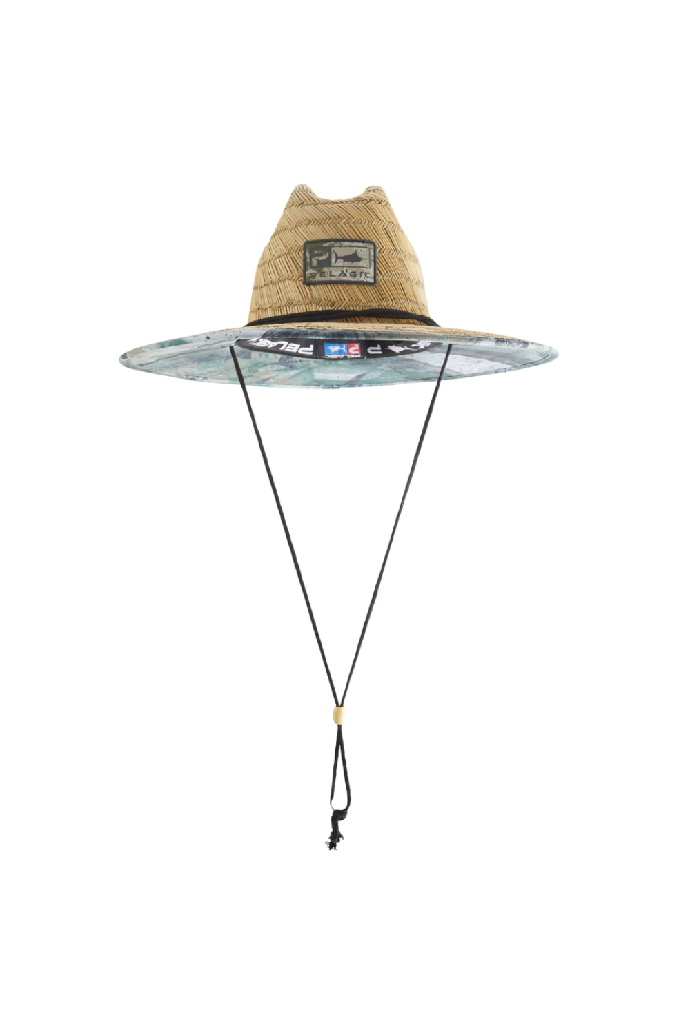 Pelagic Baja Gyotaku Full-Brimmed Straw Sun Protection Hat