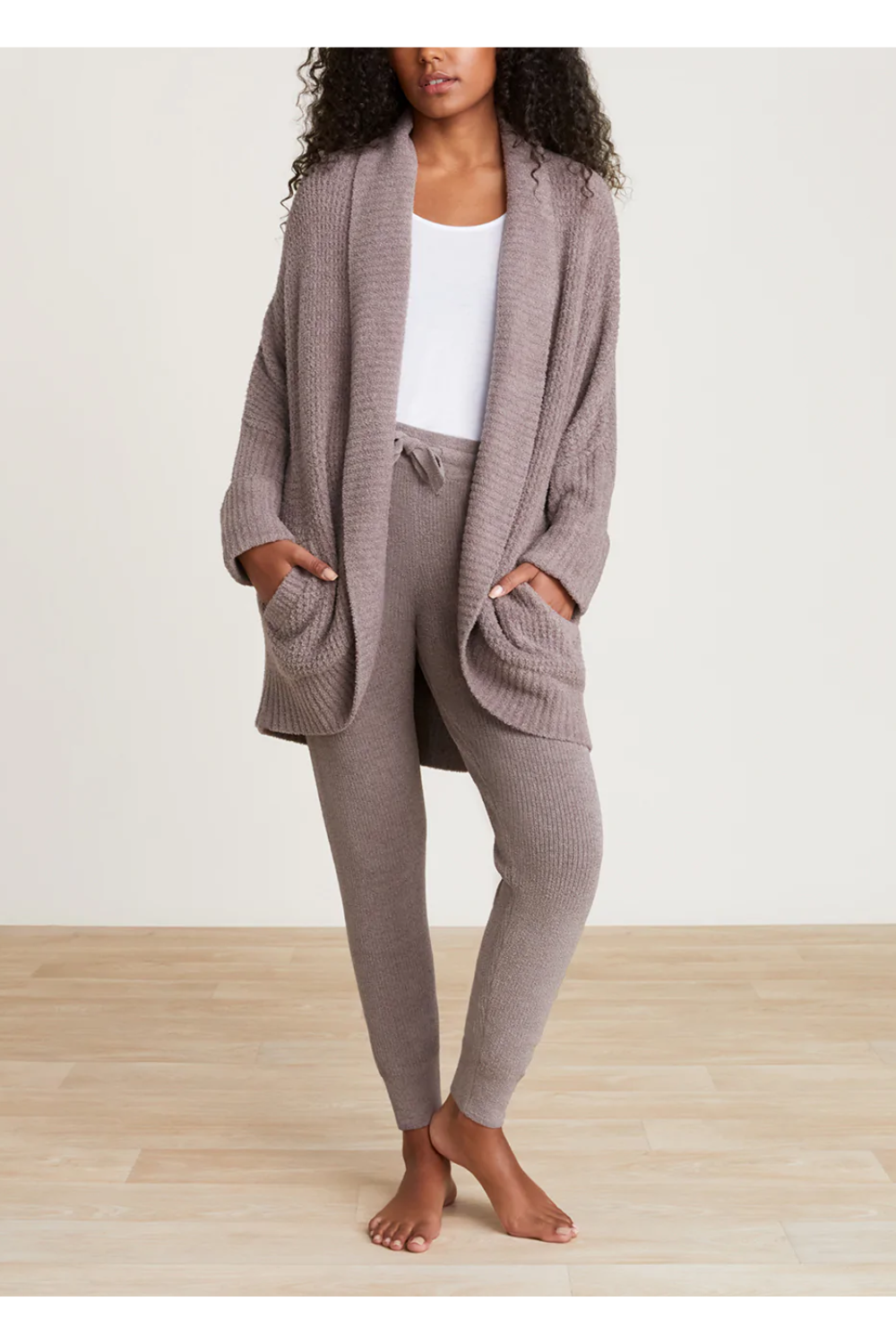 Barefoot Dreams Bdwcl20755 Cozychic Lite Waffle Cocoon Cardigan