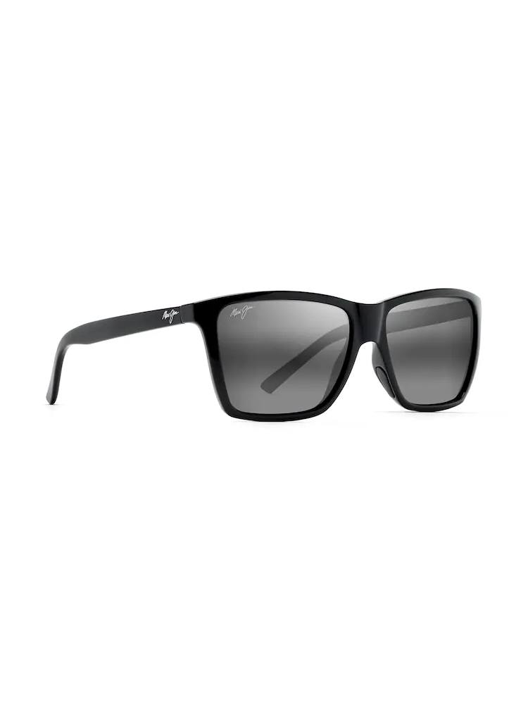 Maui Jim Sunglasses Cruzem - Black Gloss Frame - Gray Lens