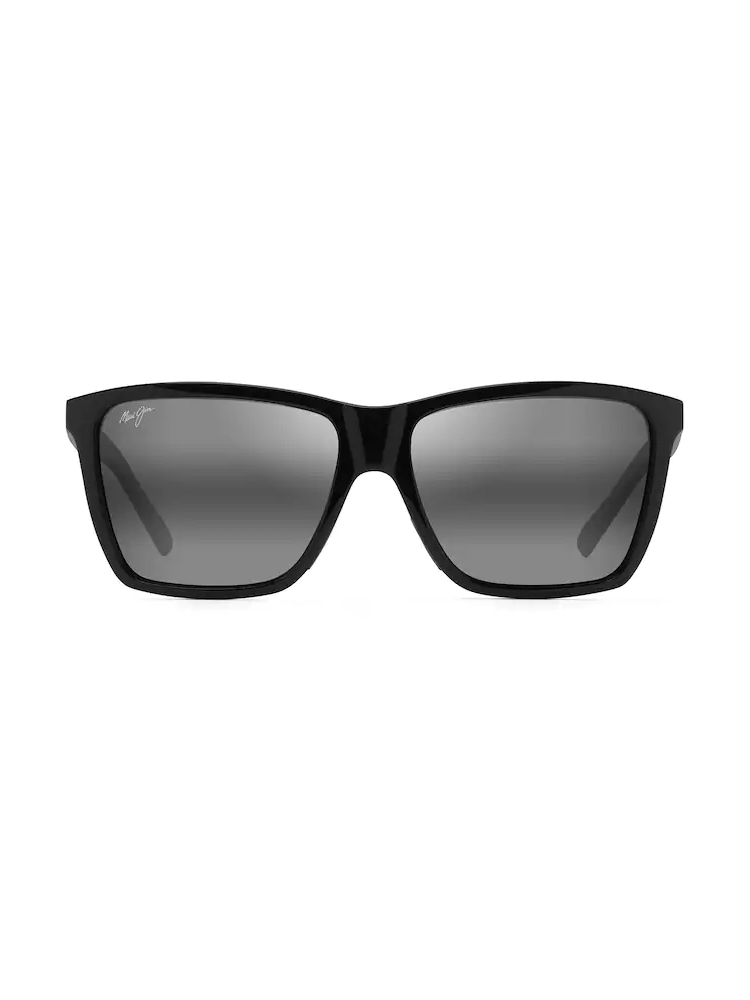Maui Jim Sunglasses Cruzem - Black Gloss Frame - Gray Lens