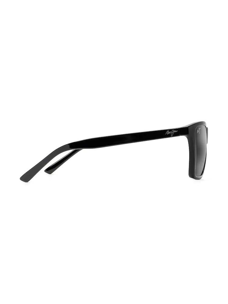 Maui Jim Sunglasses Cruzem - Black Gloss Frame - Gray Lens