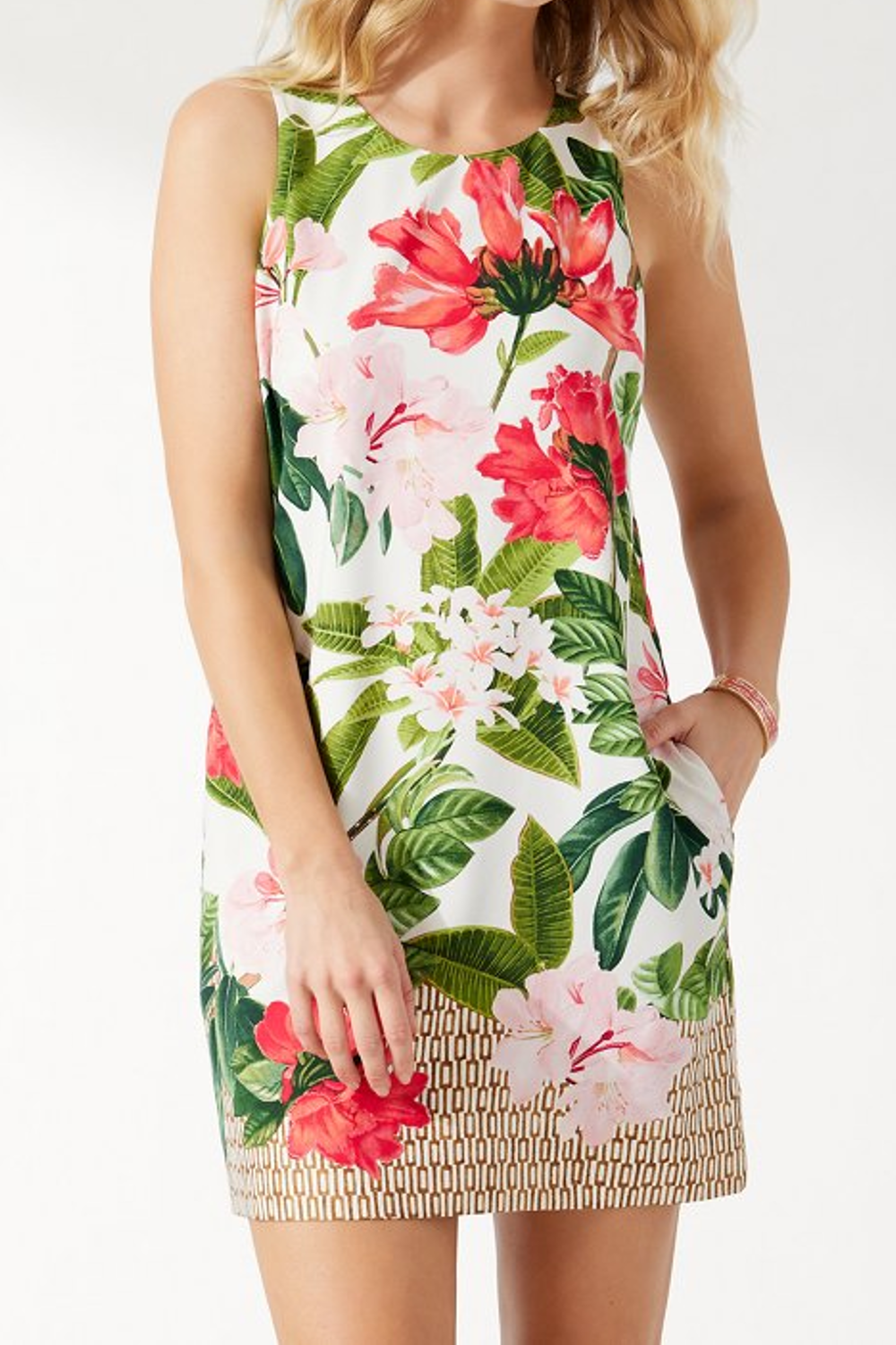 Tommy Bahama Faraway Blooms Sl Shift Dress - SW621713