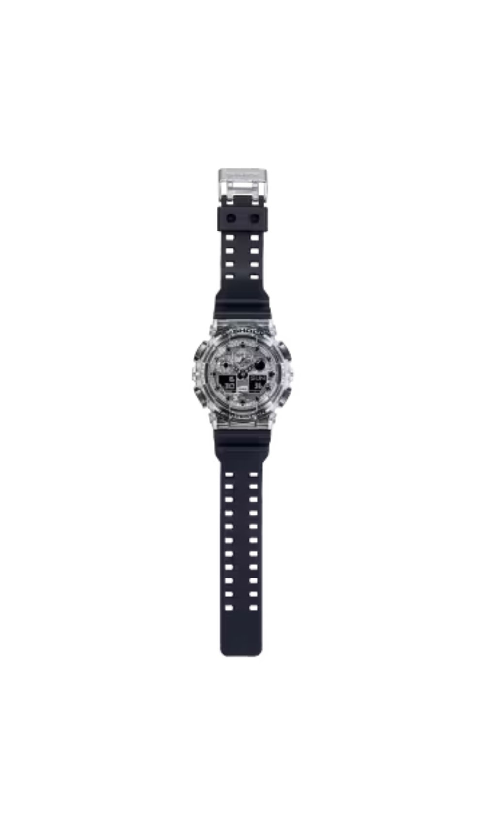 Casio G-Shock Watch Analog\Digital Men's Watch - Black\Translucent - Ga100Skc1A