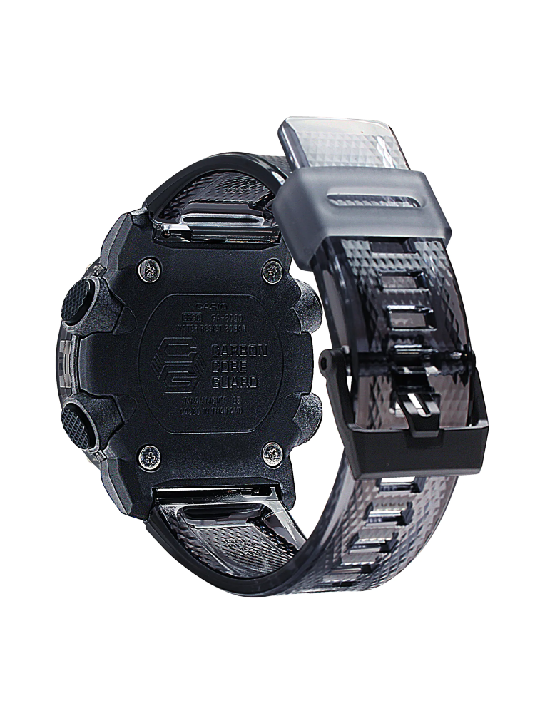 Casio G-Shock Analog \ Digital Men's Watch - Transparent/Gray - Ga2000 ...