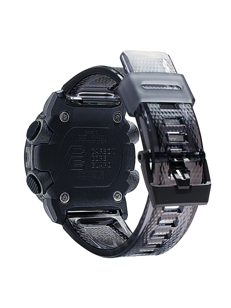 Casio G-Shock Analog \ Digital Men's Watch - Transparent/Gray - Ga2000Ske-8A