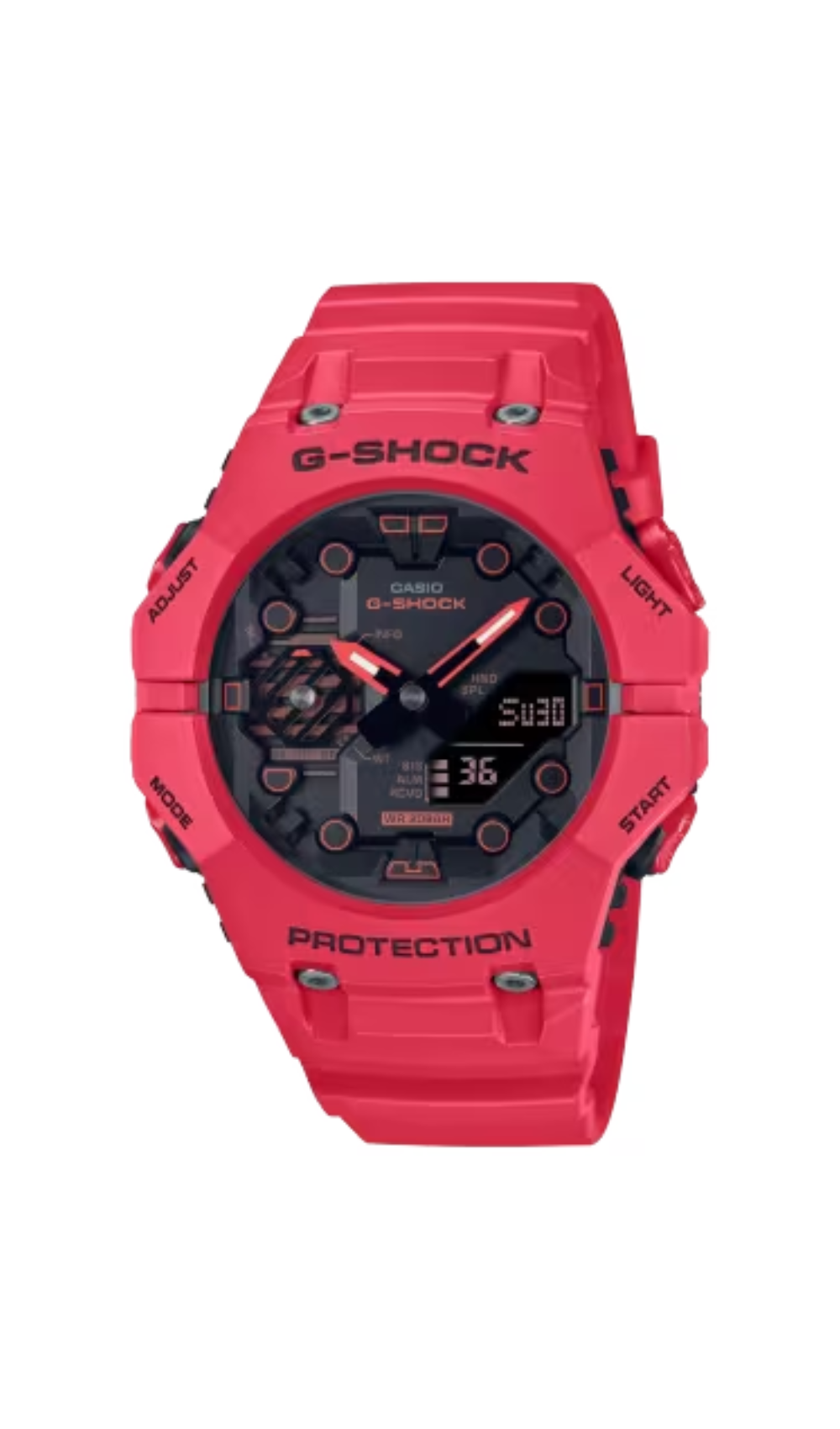 Casio G-Shock Men's Red Analog-Digital Watch - GAB001-4A