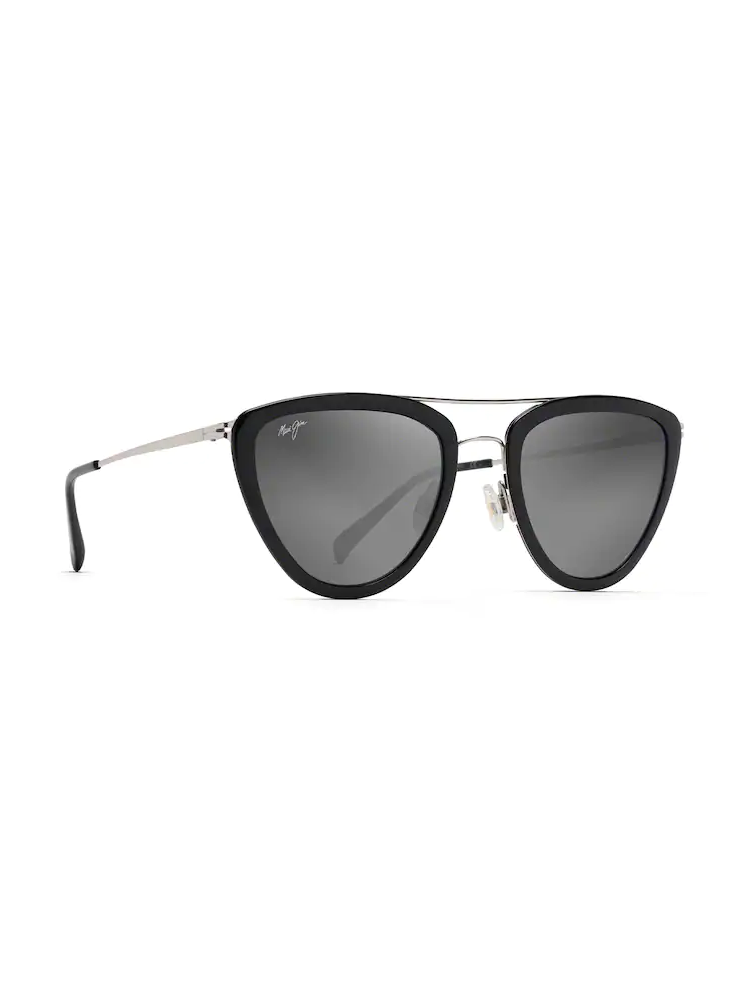 Maui Jim Sunglasses Hunakai - Black Gloss Frame w\ Gray Lens