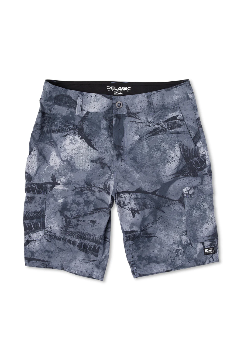 Pelagic Madeira Cargo Shorts  - Open Seas Camo - BeachToBlvd