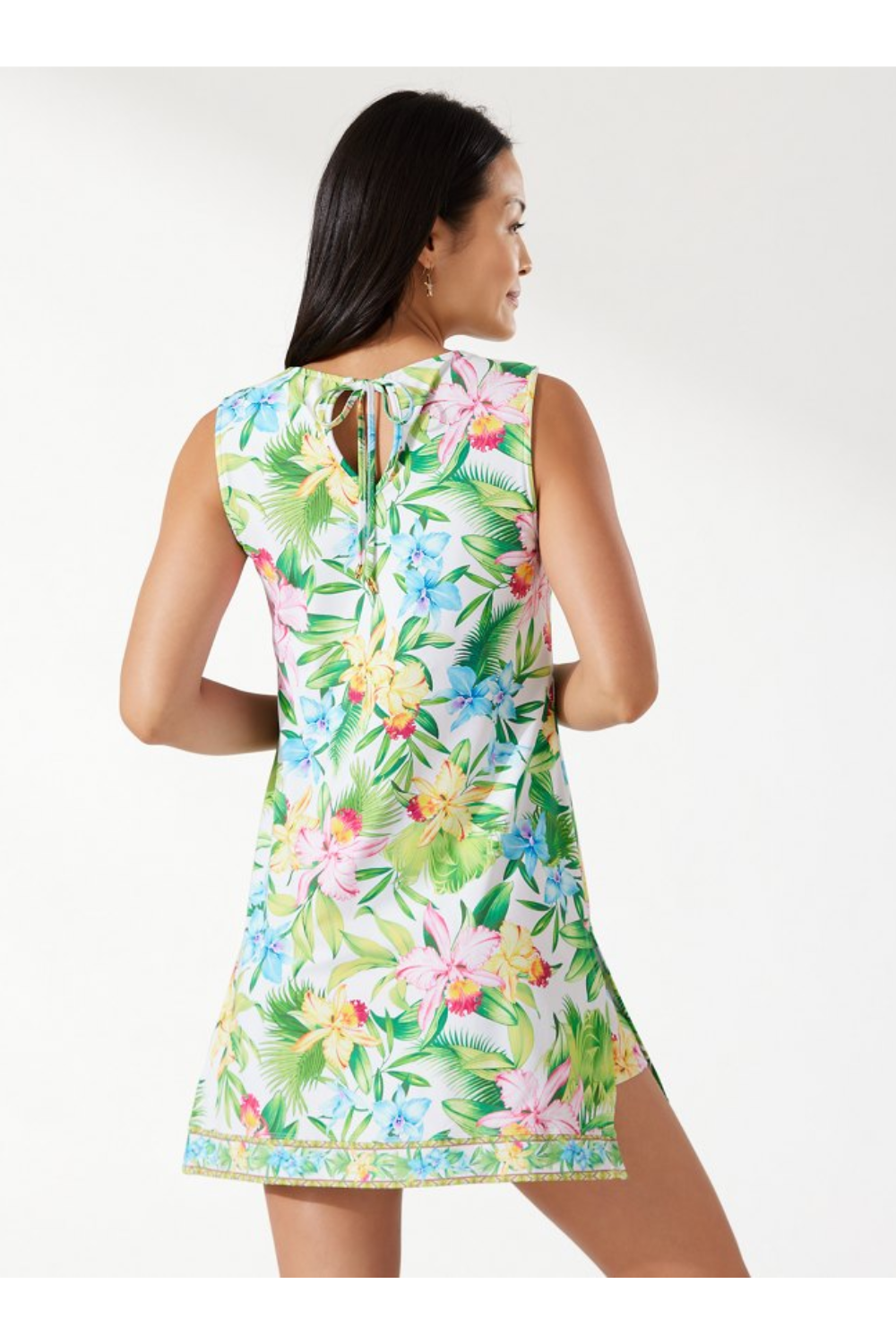 Tommy Bahama Orchid Garden Split Neck Romper - BeachToBlvd