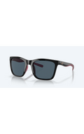 Costa Sunglasses Panga - Shiny Black/Crystal/Fuchsia Frame W/ Gray Lens - BeachToBlvd