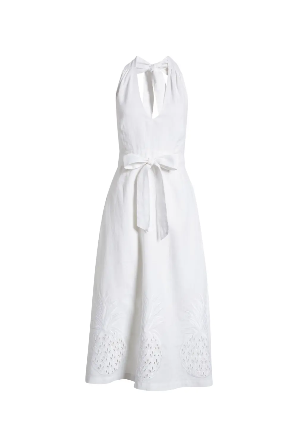 Tommy Bahama Pineapple Emb Midi Dress