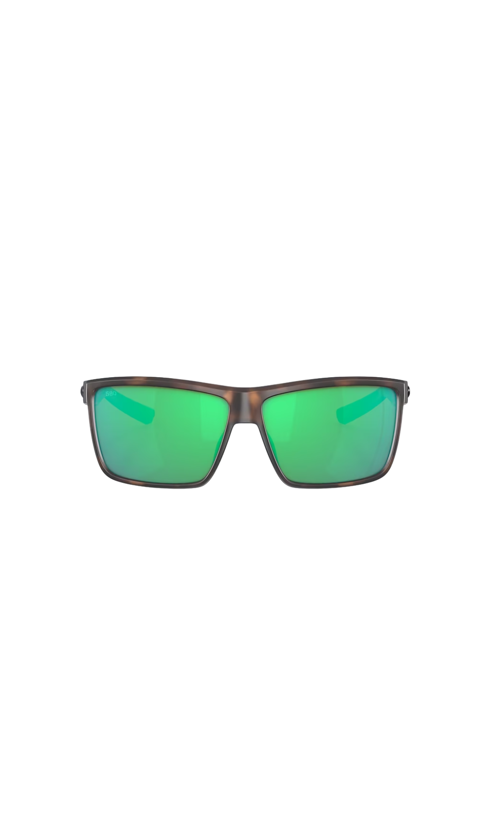 Costa Sunglasses Rinconcito Matte Tortoise Frame - Green Mirror Lens