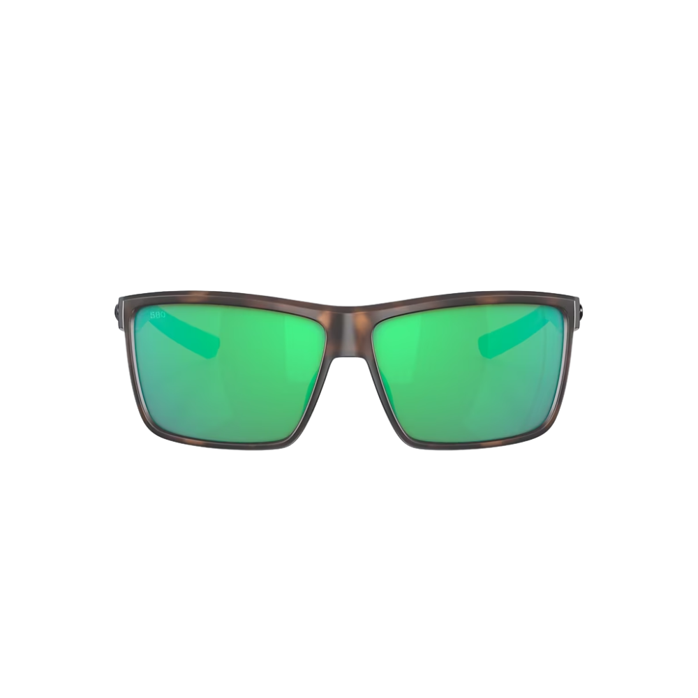 Costa Sunglasses Rinconcito Matte Tortoise Frame - Green Mirror Lens