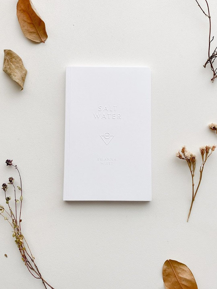 Salt Water Paperback Book By Brianna Wiest BeachToBlvd