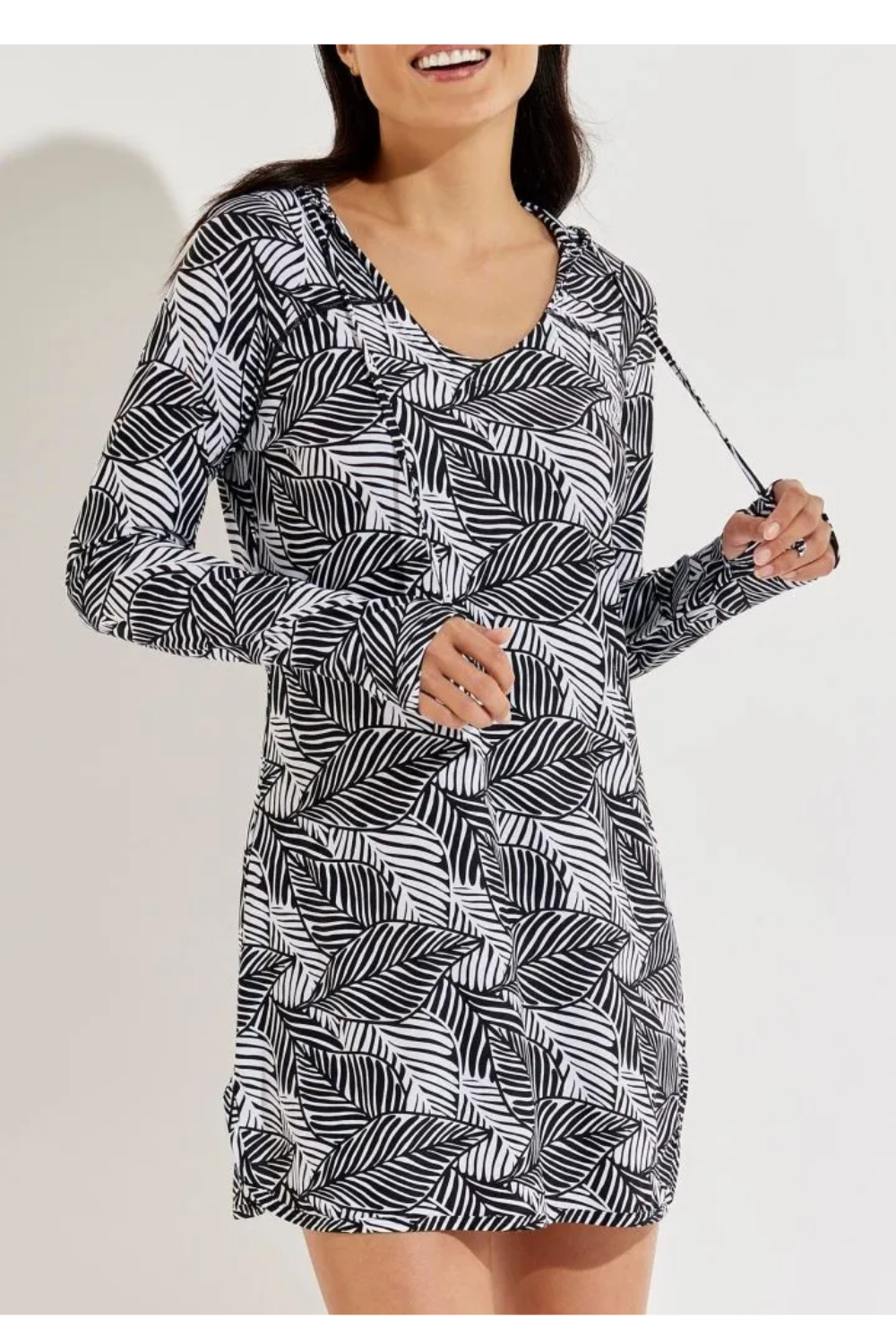 Coolibar Women's Seacoast Swim Cover-Up Dress UPF 50+