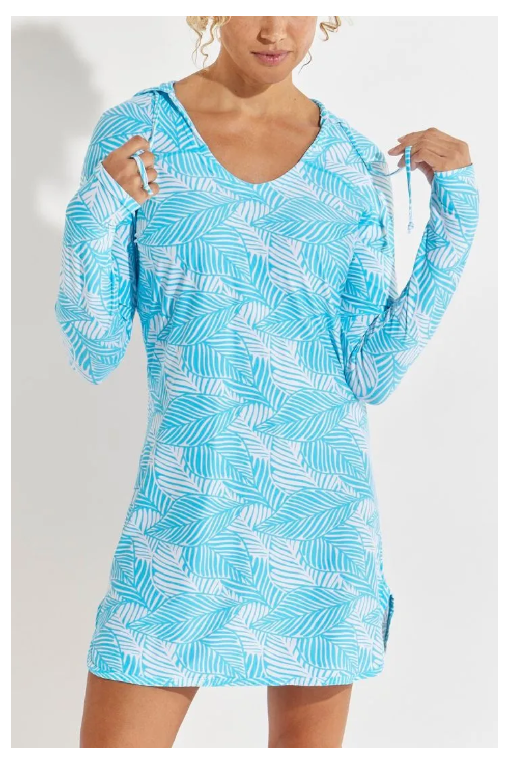 Coolibar Women's Seacoast Swim Cover-Up Dress UPF 50+