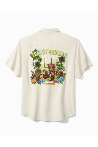 Tommy Bahama Tiki Touchdown Silk Camp Shirt - BeachToBlvd