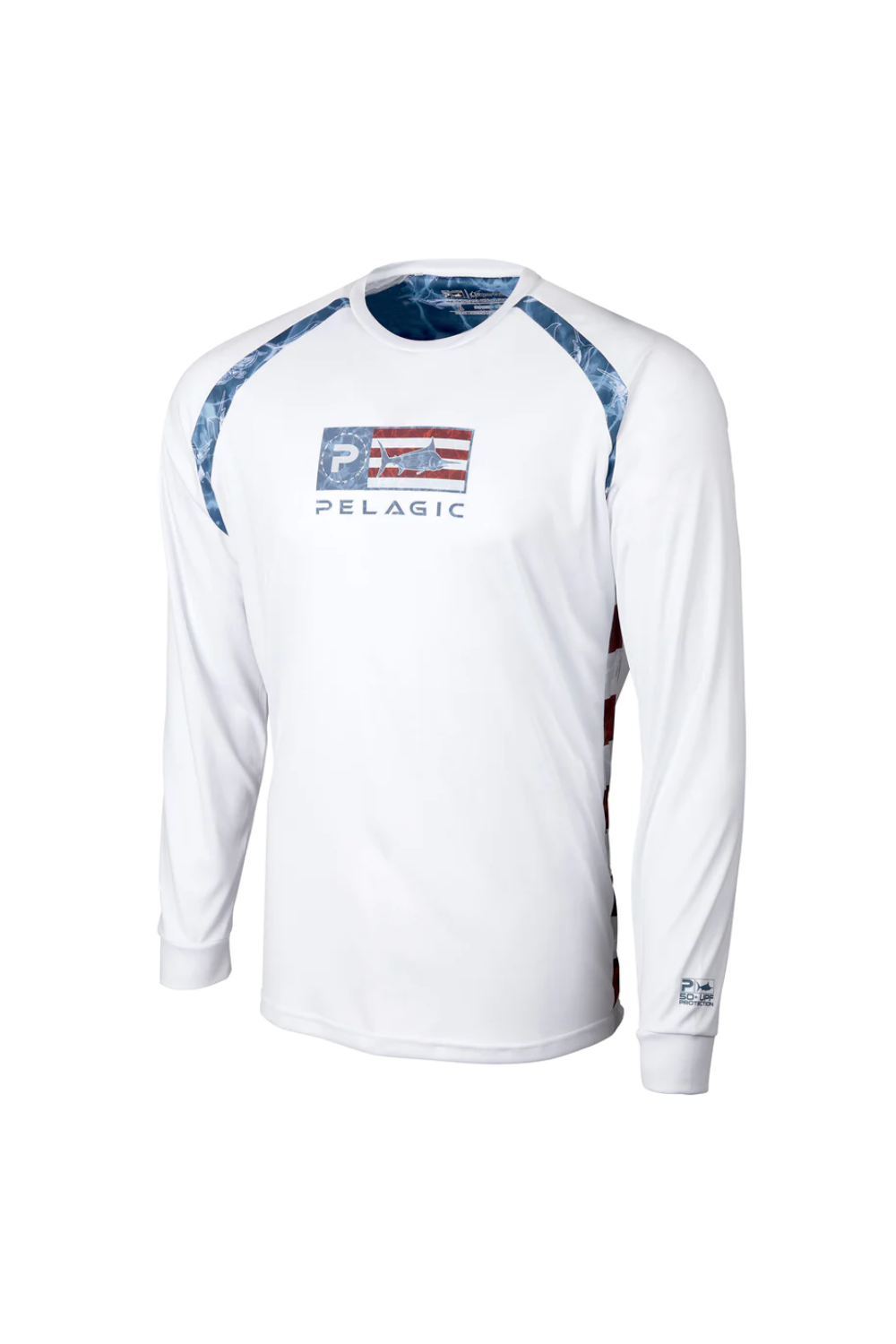 Pelagic Vaportek Sideline - Americamo - Long Sleeve Shirt Men's