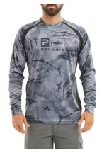 Pelagic Vaportek - Open Seas Long Sleeve Fishing Shirt Men's - BeachToBlvd
