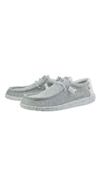 Heydude Wally Sox Stone White Men's Shoes