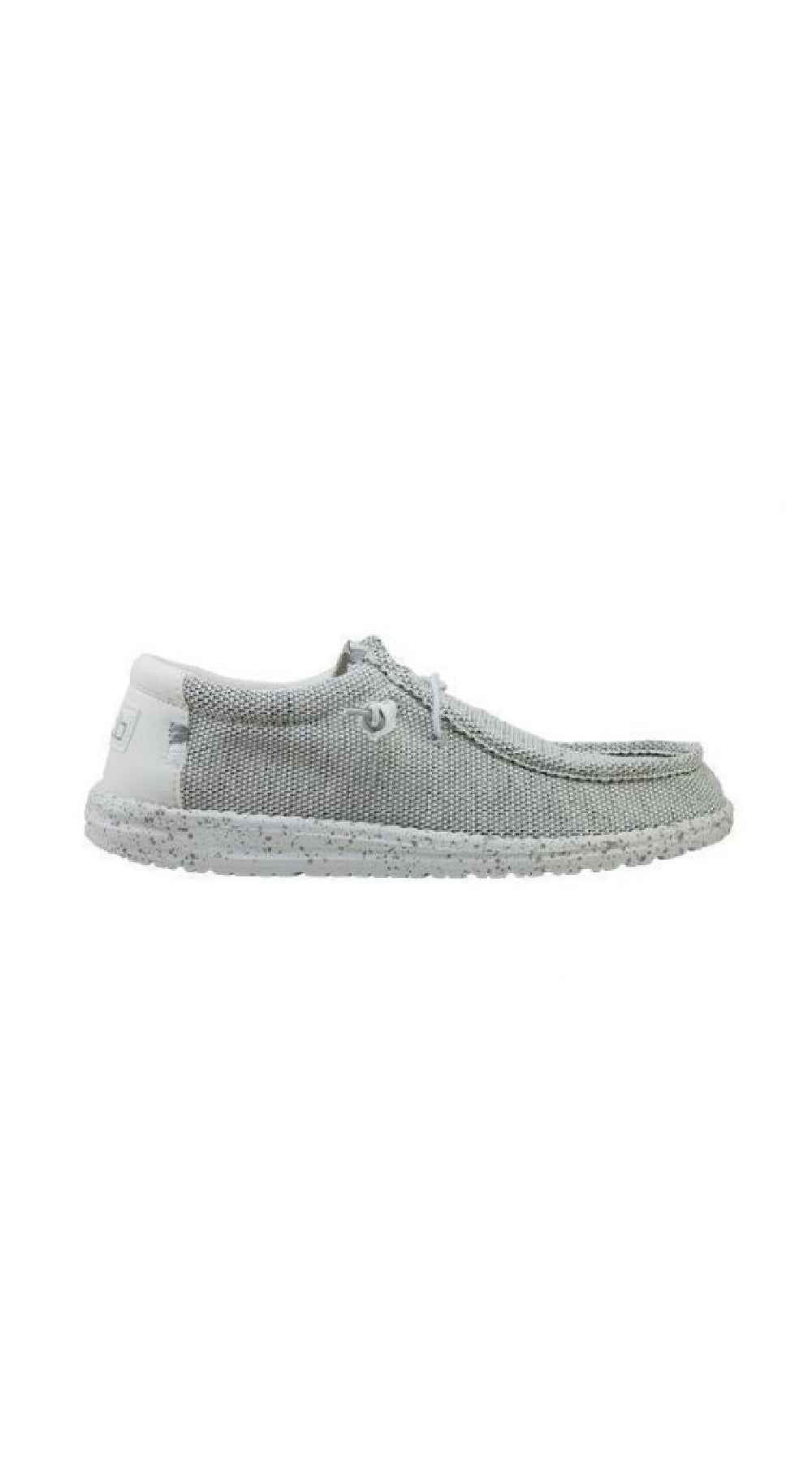 Heydude Wally Sox Stone White Men's Shoes